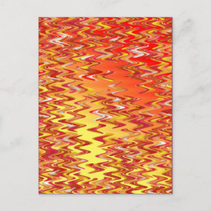 Marble Patch Tight Swirl Digital Art-vykort Vykort