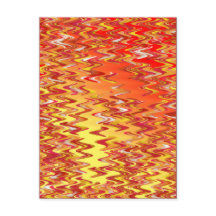 Marble Patch Tight Swirl Digital Art-vykort