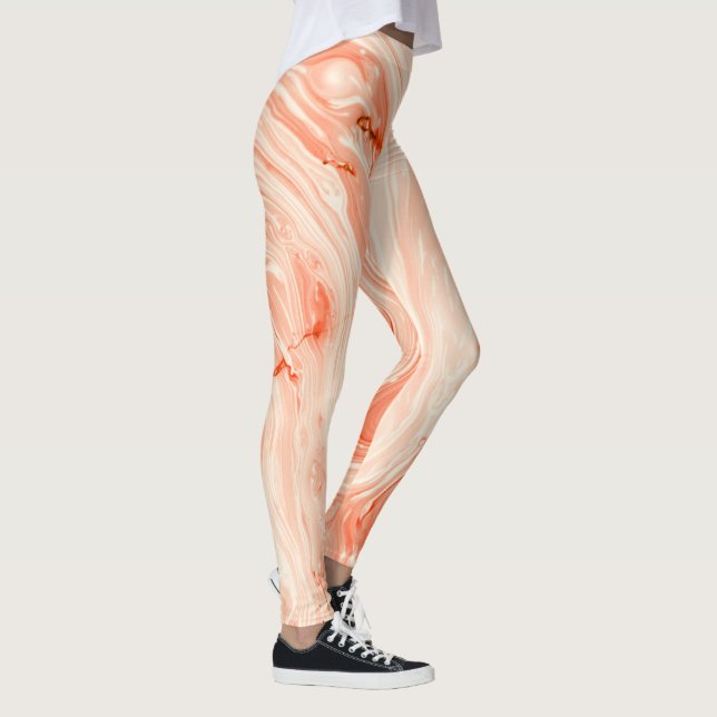 Marble Patterned Leggings (Höger)