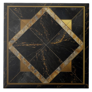 Marble-plattor av chic och marmor av guld kakelplatta