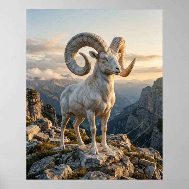 Marble Ram Berg Pride Poster (Framsidan)
