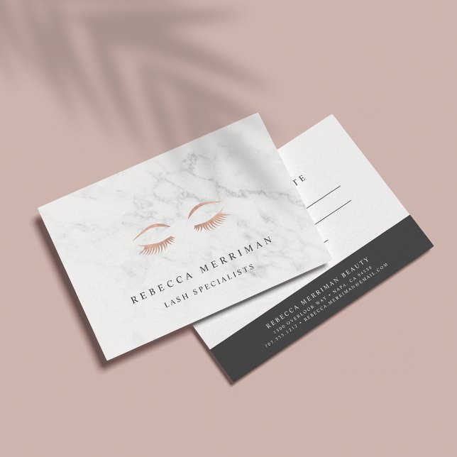 Marble Ro Guld Lash & Brows Gift Certificate (Skapare uppladdad)