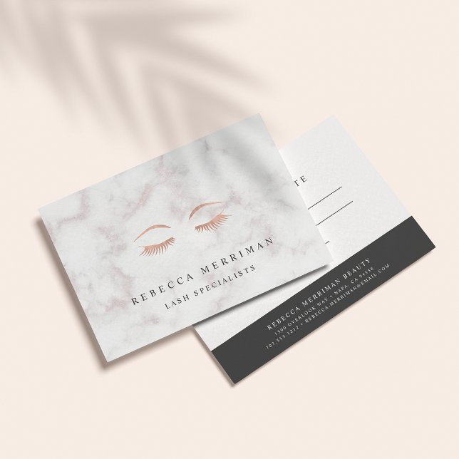 Marble Ro Guld Lash & Brows Gift Certificate (Skapare uppladdad)