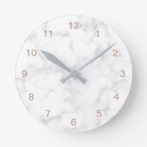 Marble Ro Guld Modern Elegant