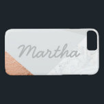 Marble rosa grått och ro guld<br><div class="desc">Marble, grått och ro guld. Perfektens gåva till henne.</div>