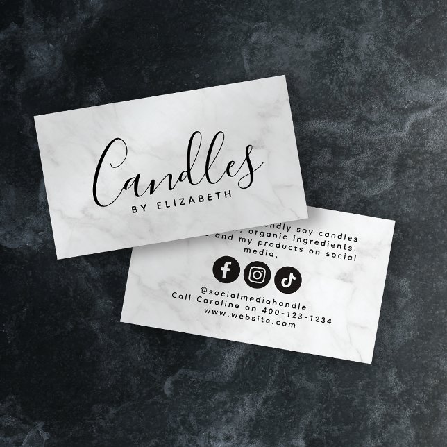 Marble Script Candle Maker (Skapare uppladdad)