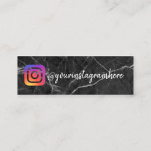 Marble social media affärskort