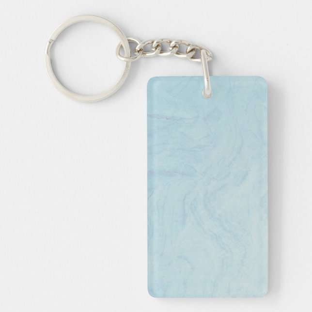 Marble Stone Acrylic Keychain Nyckelring (Framsidan)