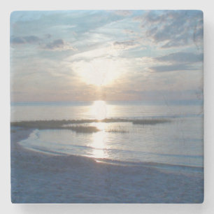 Marble Stone Beach Underlägg Sten