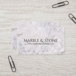 Marble & Stone Countertops Business Card Visitkort