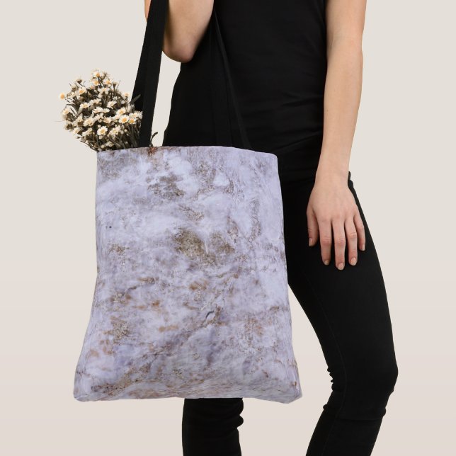Marble Stone Mönster All-over-Print Tote Bag Tygkasse (Närbild)
