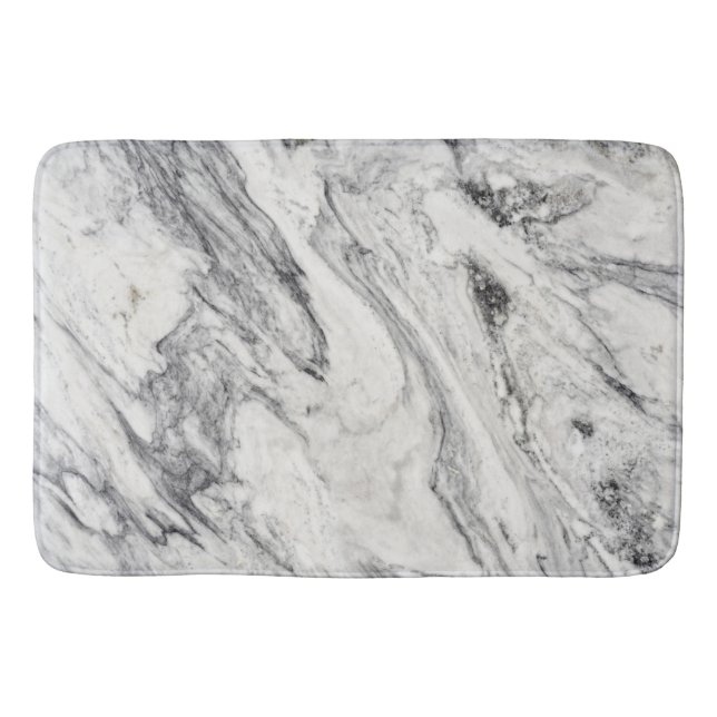 Marble Stone Mönster Bath Mat Badrumsmatta (Framsidan)