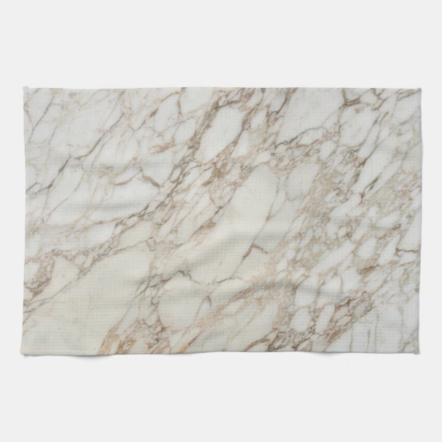 Marble Stone Mönster Kitchen Towel Kökshandduk (Horisontell)