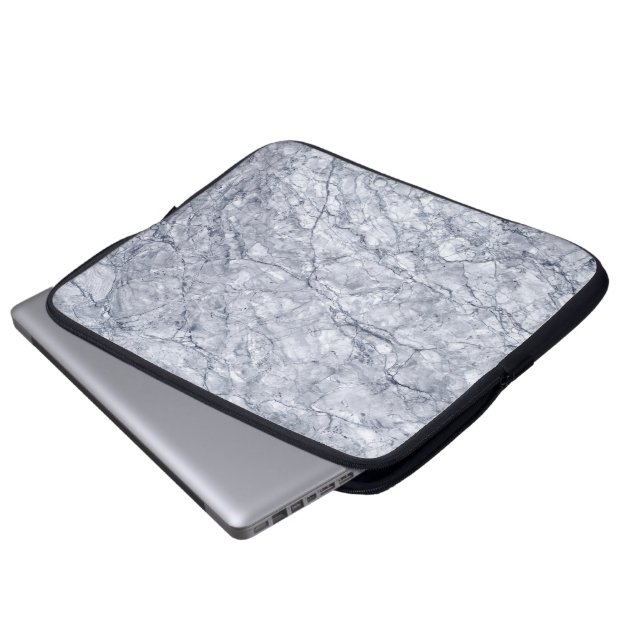 Marble Stone Mönster Laptop sleeve (Framre botten)