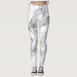 Marble Stone Mönster Leggings