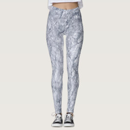 Marble Stone Mönster Leggings