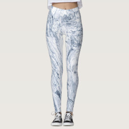 Marble Stone Mönster Leggings