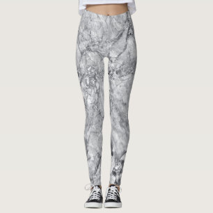 Marble Stone Mönster Leggings