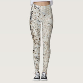 Marble Stone Mönster Leggings