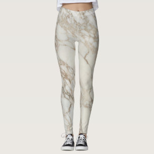 Marble Stone Mönster Leggings