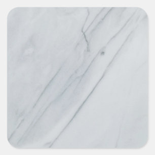 Marble Stone Square Stickers Fyrkantigt Klistermärke