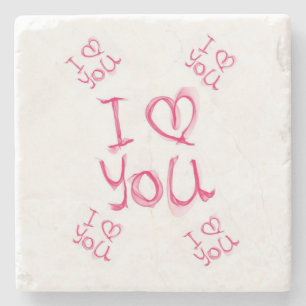 Marble Stone Underlägg Alla hjärtans dag