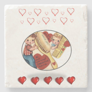 Marble Stone Underlägg Alla hjärtans dag