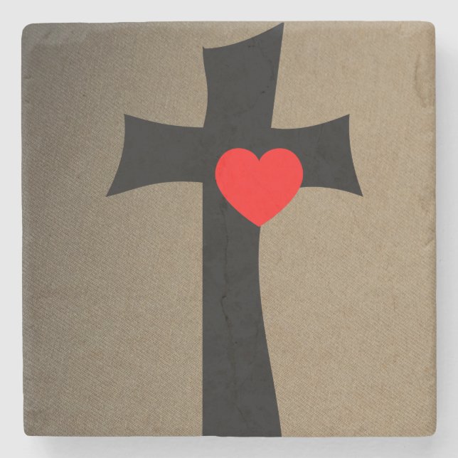 Marble Stone Underlägg Alla hjärtans dag Sten (Framsidan)