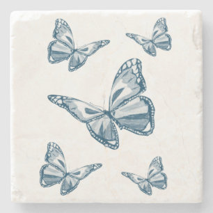 Marble Stone Underlägg Butterfly