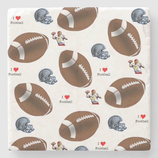 Marble Stone Underlägg fotboll (Framsidan)