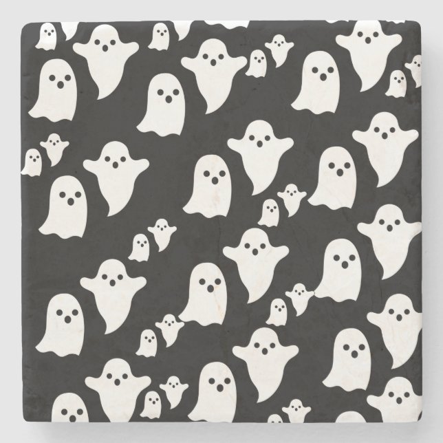 Marble Stone Underlägg Halloween (Framsidan)