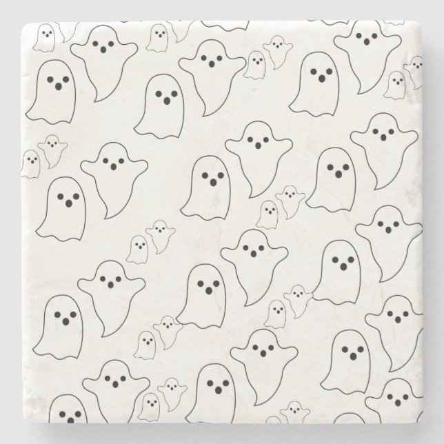 Marble Stone Underlägg Halloween (Framsidan)