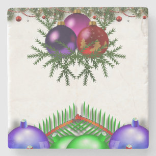 Marble Stone Underlägg jul