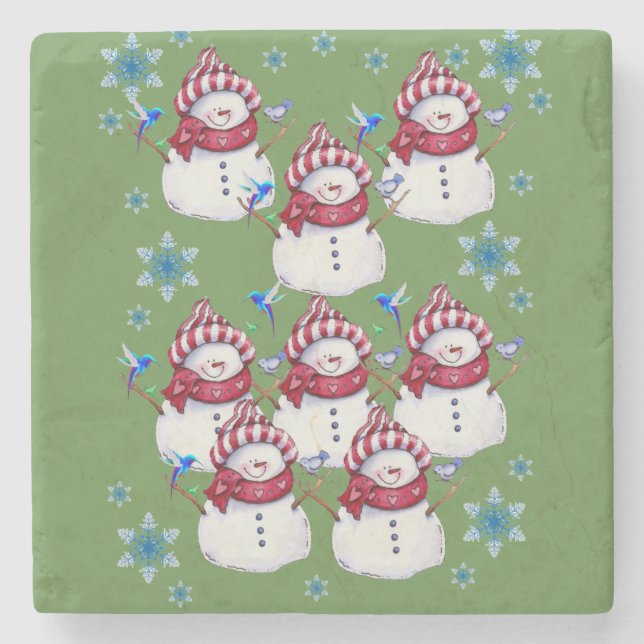 Marble Stone Underlägg jul (Framsidan)