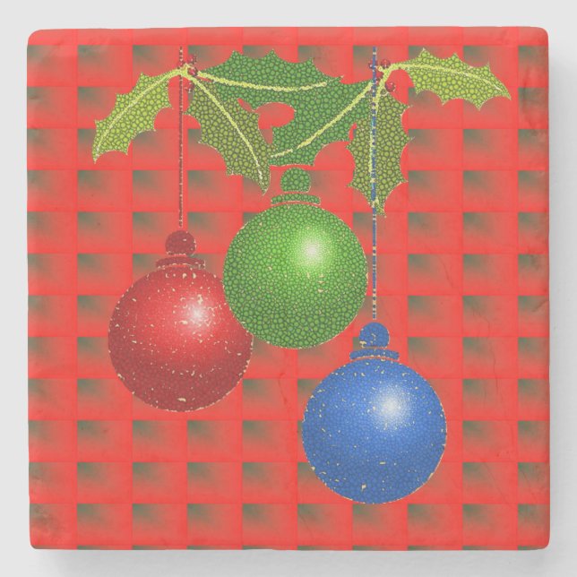 Marble Stone Underlägg jul (Framsidan)