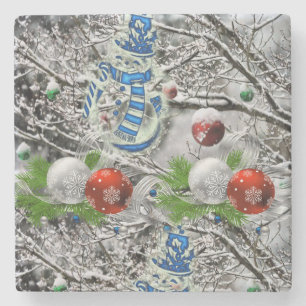 Marble Stone Underlägg jul