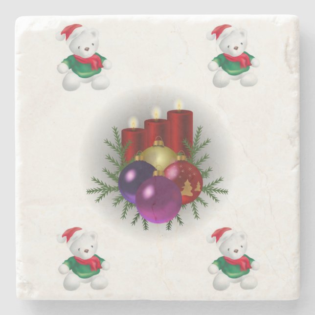 Marble Stone Underlägg jul (Framsidan)