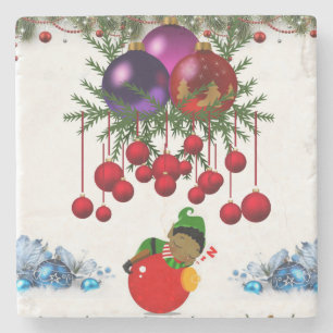 Marble Stone Underlägg jul