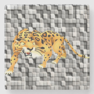 Marble Stone Underlägg Leopard Sten