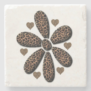 Marble Stone Underlägg Leopard Sten