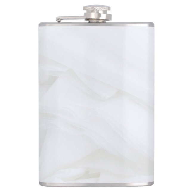 Marble Stone Vinyl Wrapped Flask, 8 oz. Fickplunta (Framsidan)
