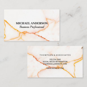Marble Struktur Background Visitkort