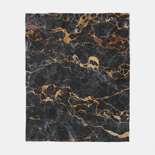 Marble Struktur: Elegant Stone Yta. Fleecefilt (Framsidan)