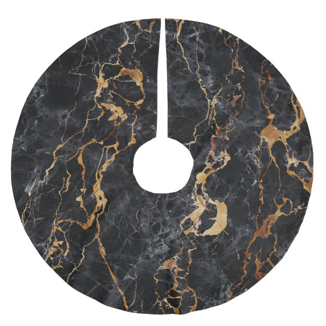 Marble Struktur: Elegant Stone Yta. Julgransmatta Borstad Polyester (Framsidan)