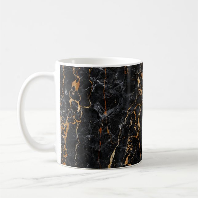 Marble Struktur: Elegant Stone Yta. Kaffemugg (Vänster)