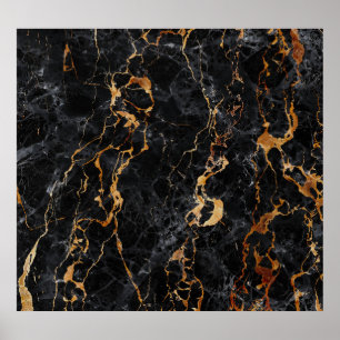 Marble Struktur: Elegant Stone Yta. Poster