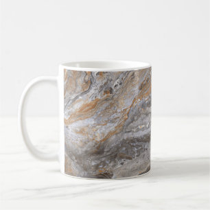 Marble Struktur: Italienska Limestone Elegance. Kaffemugg
