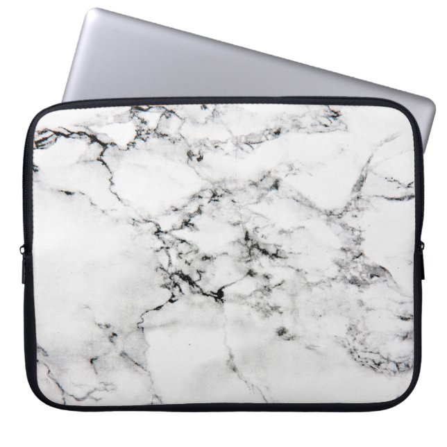 Marble struktur laptop sleeve (Framsidan)