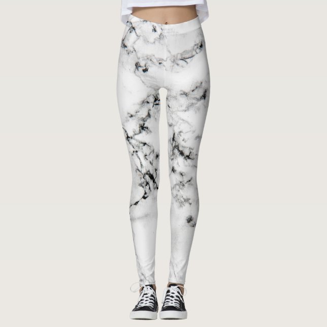 Marble struktur leggings (Framsida)
