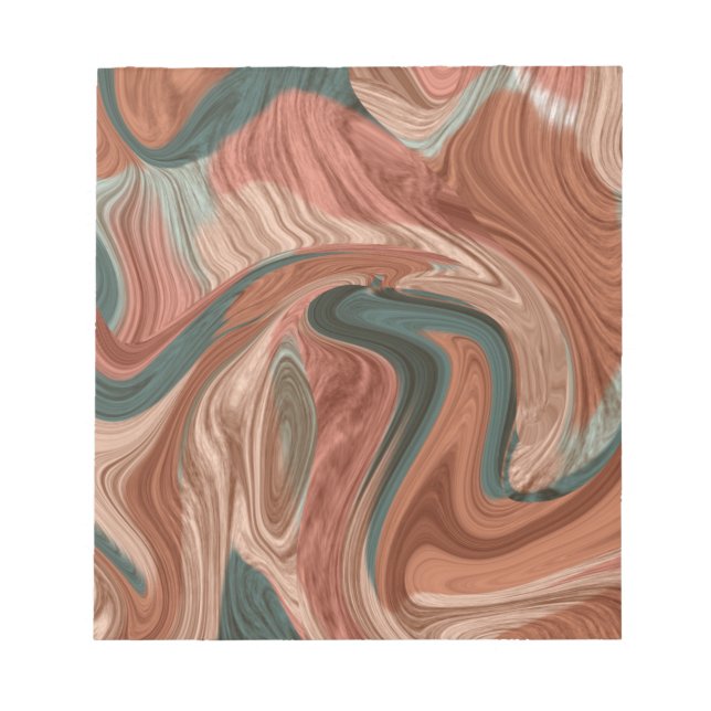 Marble Struktur Mönster Anteckningsblock (Framsida)